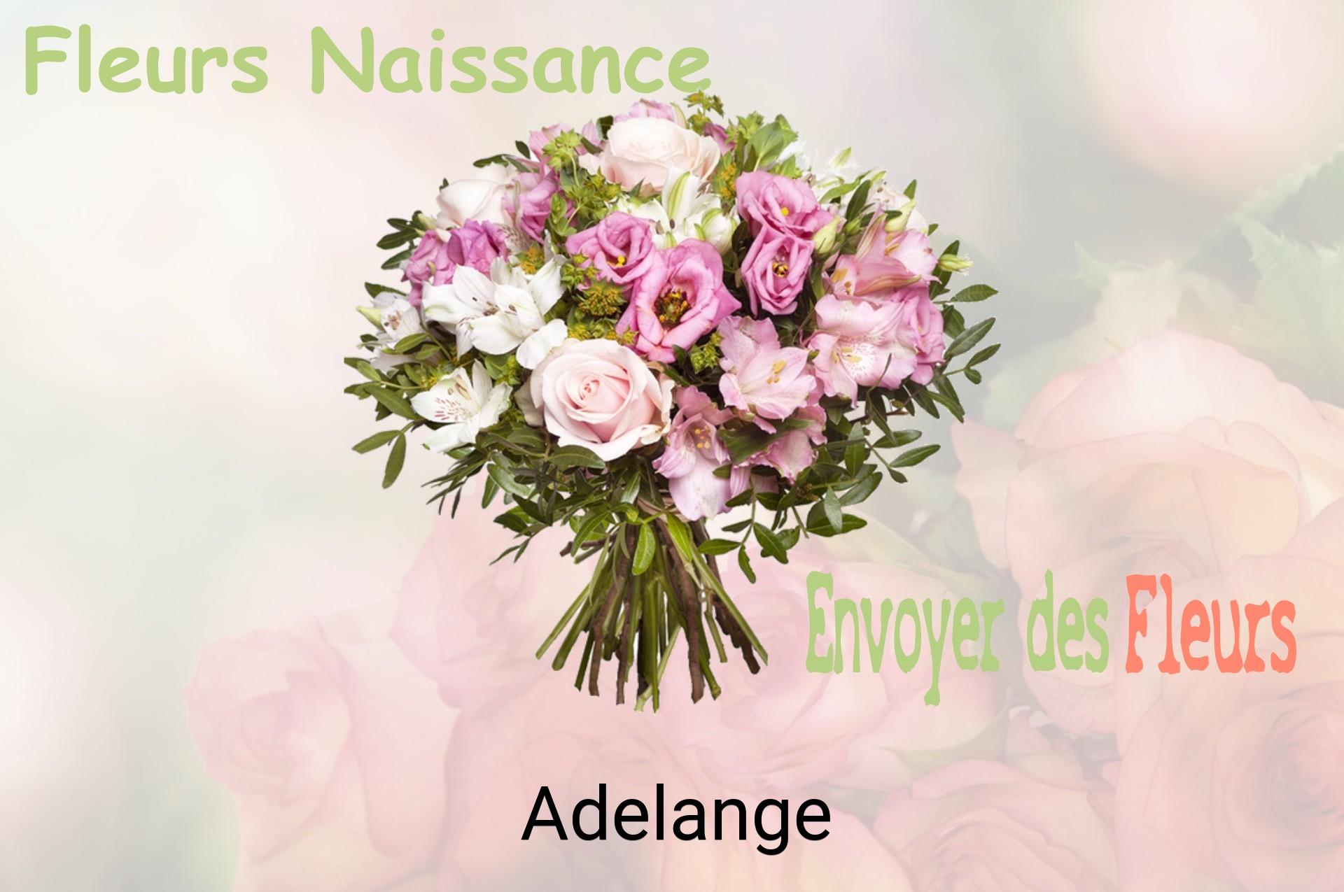 Bouquet de fleurs de naissance livré à Adelange